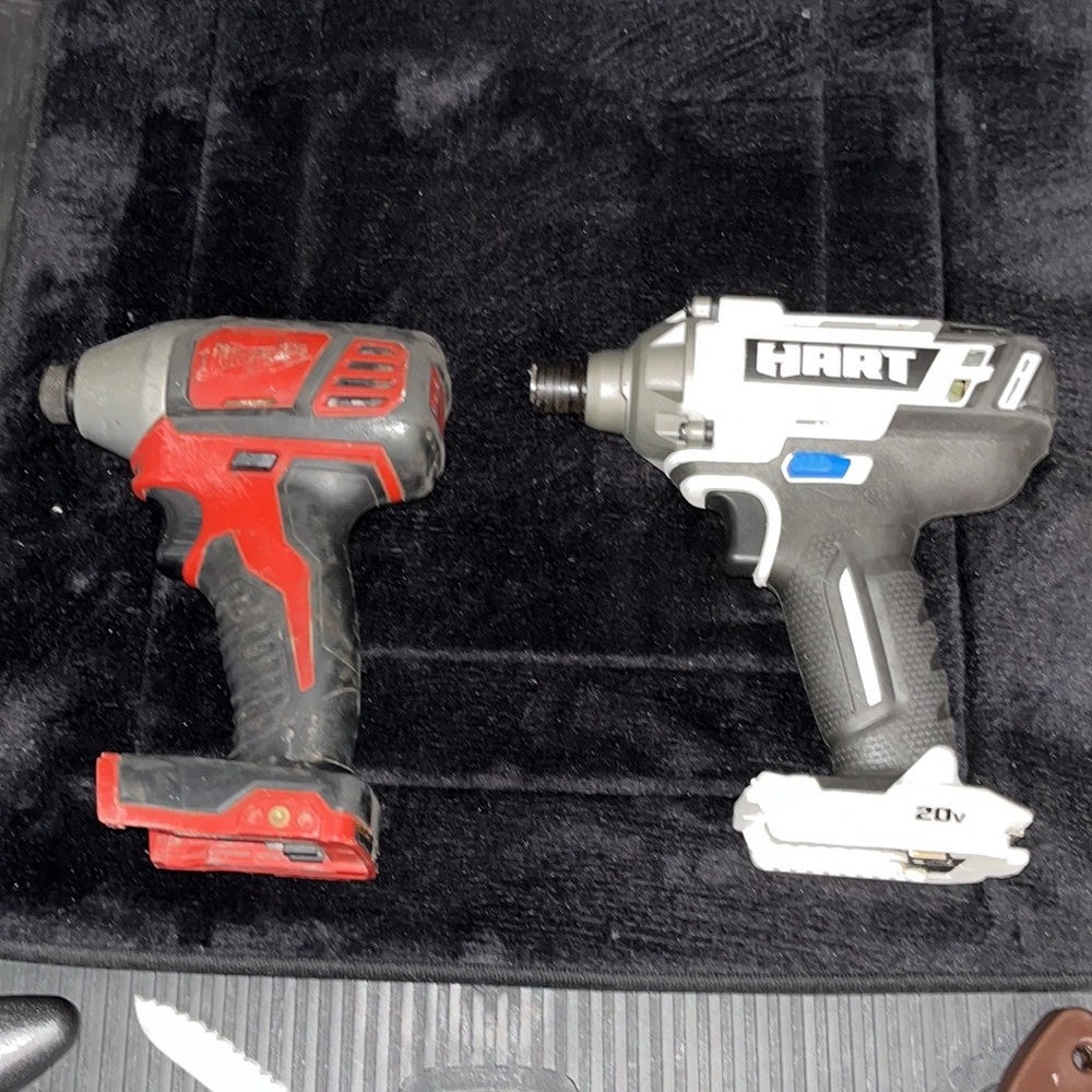 Milwaukee and Hart Drill bundle